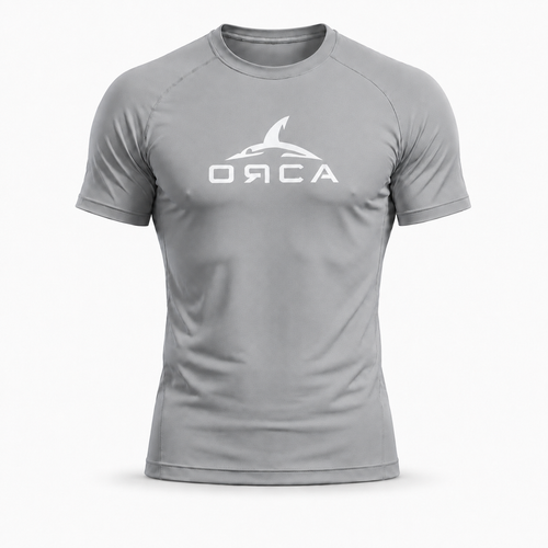 ORCA Core Performance T-Shirt – Light Grey