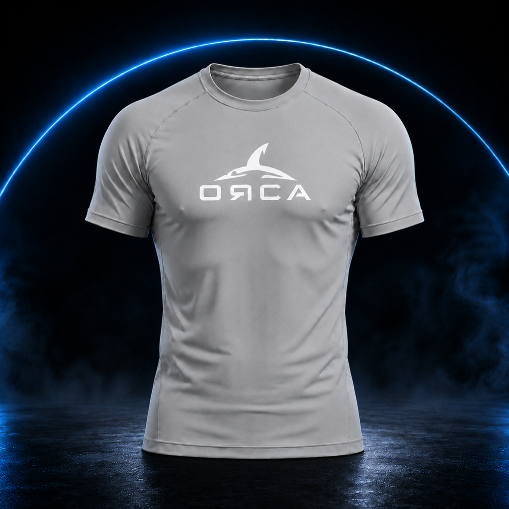 ORCA Core Performance T-Shirt – Light Grey